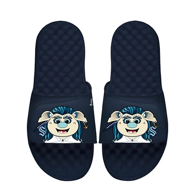 Youth ISlide Deep Sea Blue Seattle Kraken Team Mascot Slide Sandals