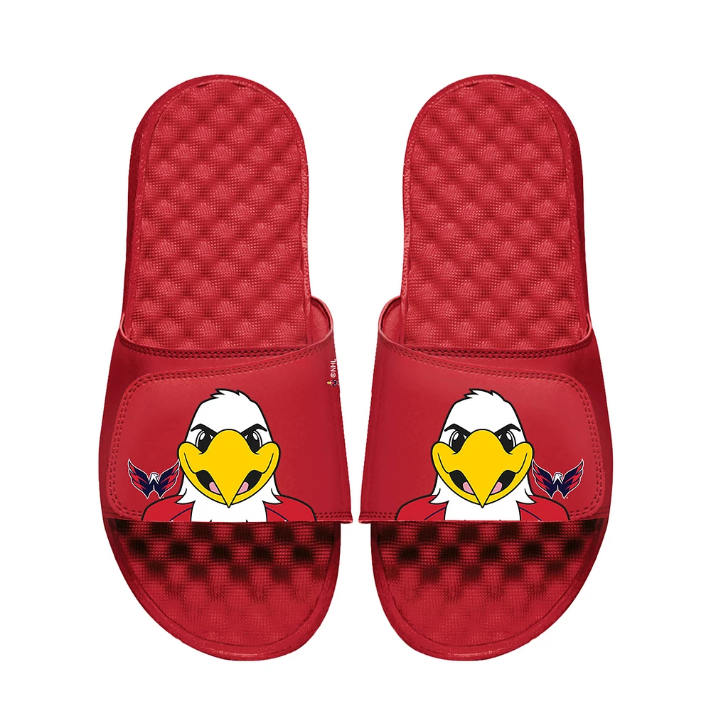 Unisex ISlide Red Washington Capitals Team Mascot Slide Sandals