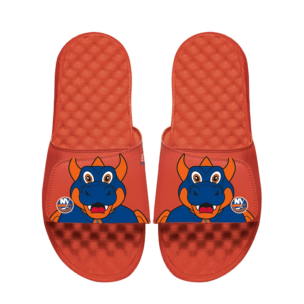 Unisex ISlide Orange New York Islanders Team Mascot Slide Sandals