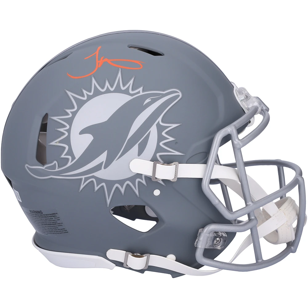 Tyreek Hill Miami Dolphins Autographed Riddell Slate Speed Authentic Helmet