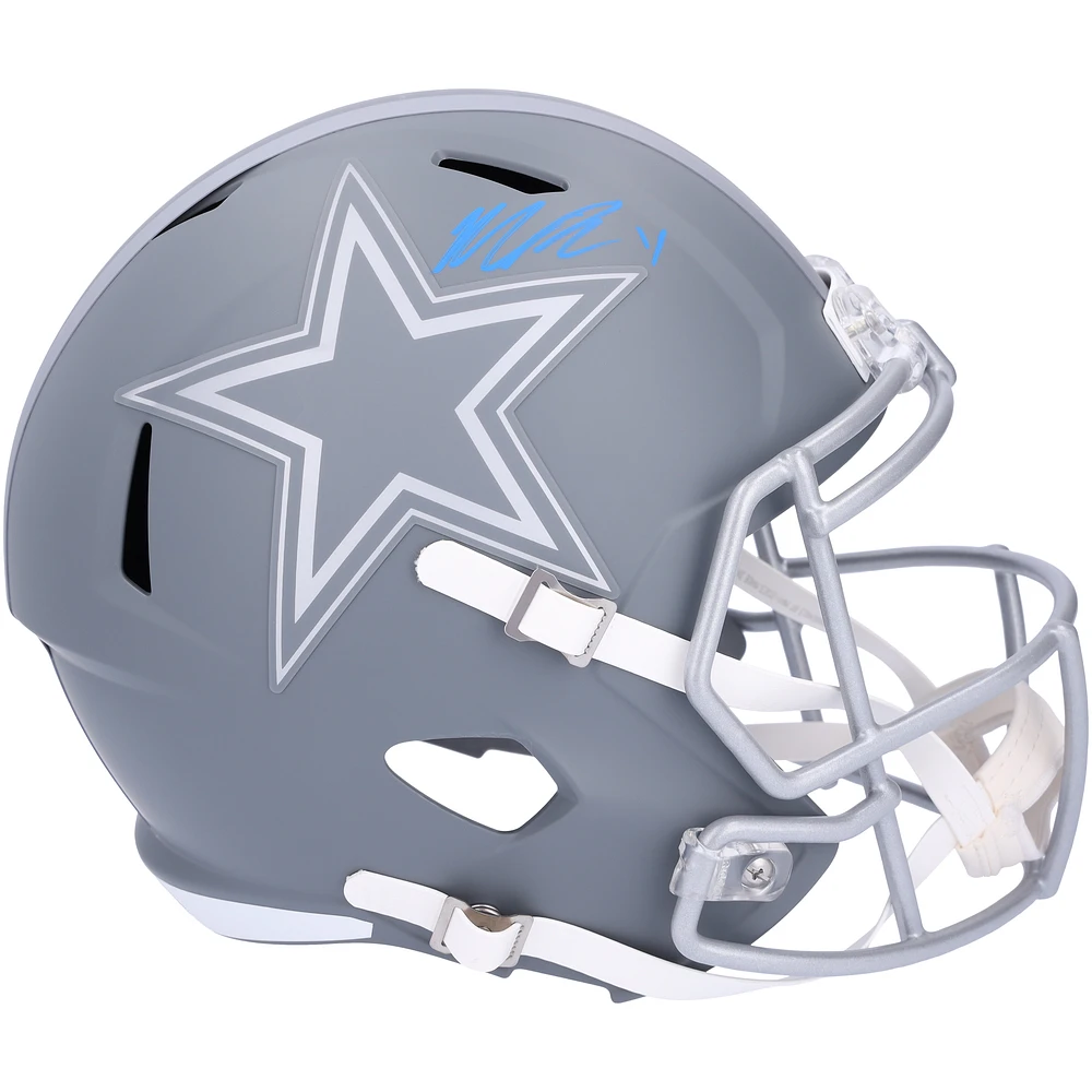 Micah Parsons Dallas Cowboys Autographed Riddell Slate Speed Replica Helmet