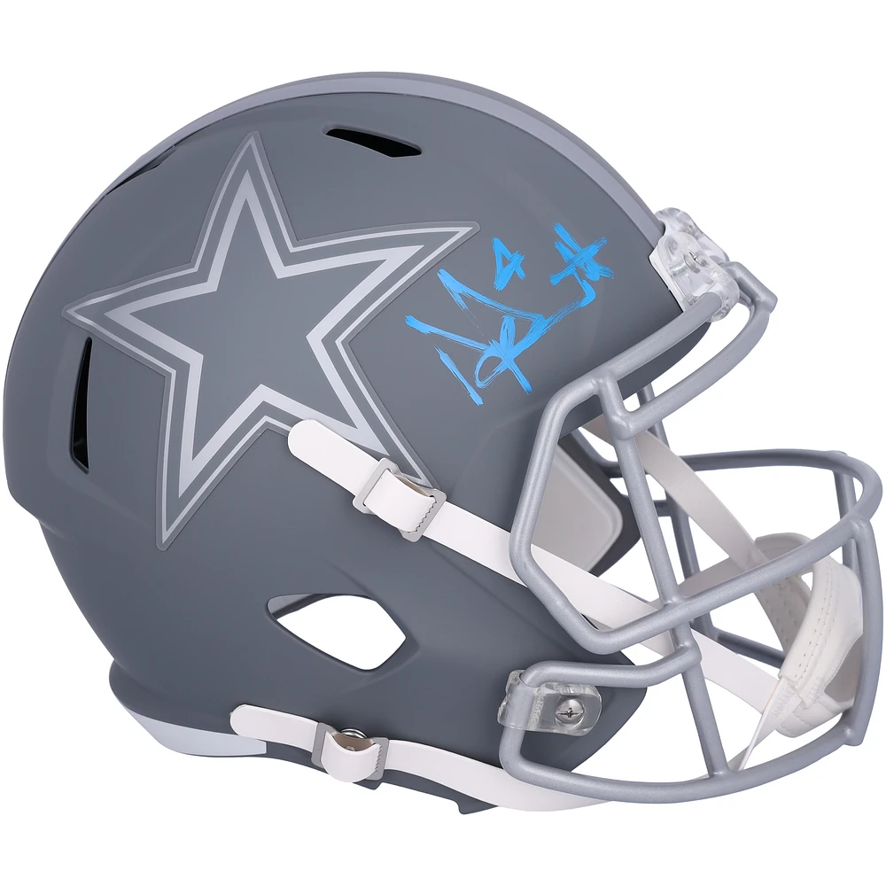 Dak Prescott Dallas Cowboys Autographed Riddell Slate Speed Replica Helmet