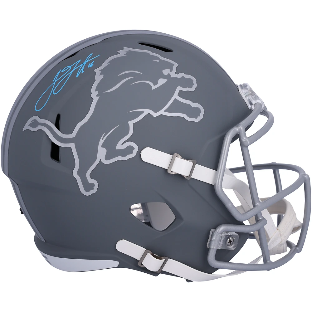 Jared Goff Detroit Lions Autographed Riddell Slate Speed Replica Helmet