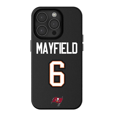 Keyscaper Baker Mayfield Black Tampa Bay Buccaneers iPhone Magnetic Bump Case
