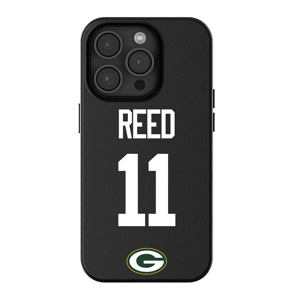 Keyscaper Jayden Reed Black Green Bay Packers iPhone Magnetic Bump Case