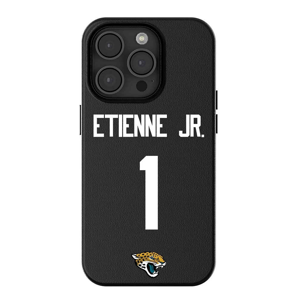 Keyscaper Travis Etienne Jr Black Jacksonville Jaguars iPhone Magnetic Bump Case