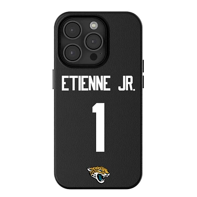 Keyscaper Travis Etienne Jr Black Jacksonville Jaguars iPhone Magnetic Bump Case