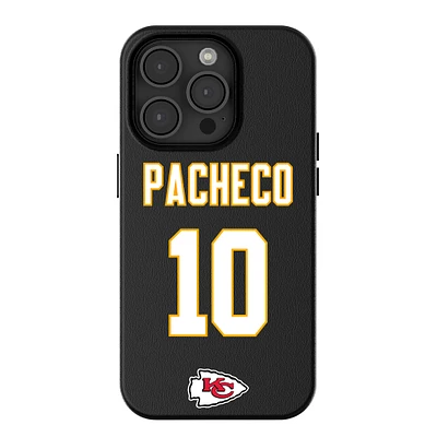Keyscaper Isiah Pacheco Black Kansas City Chiefs iPhone Magnetic Bump Case