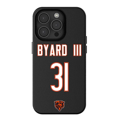 Keyscaper Kevin Byard III Black Chicago Bears iPhone Magnetic Bump Case