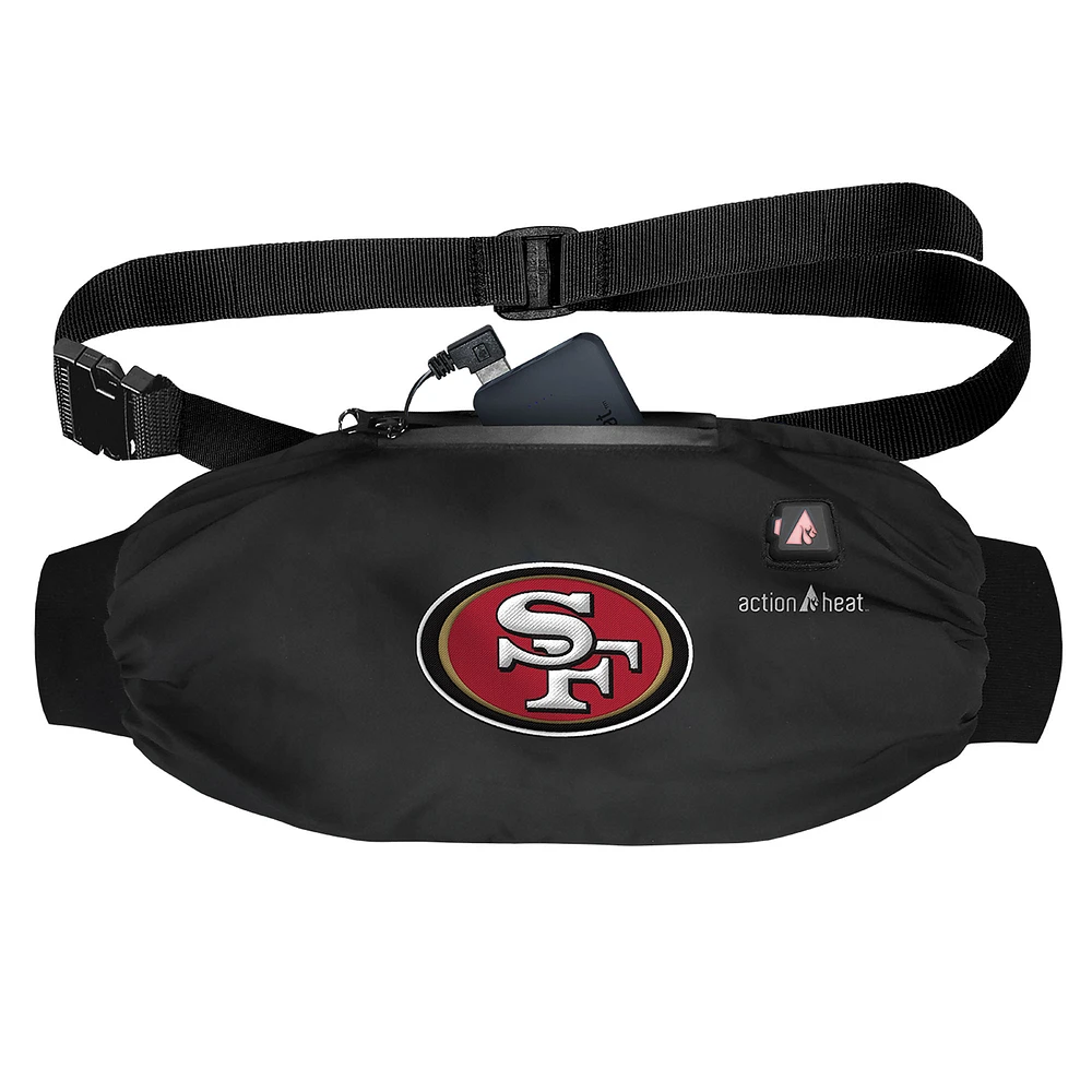 ActionHeat Black San Francisco 49ers 5V Battery Heated Hand Muff
