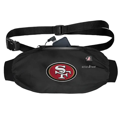 ActionHeat Black San Francisco 49ers 5V Battery Heated Hand Muff