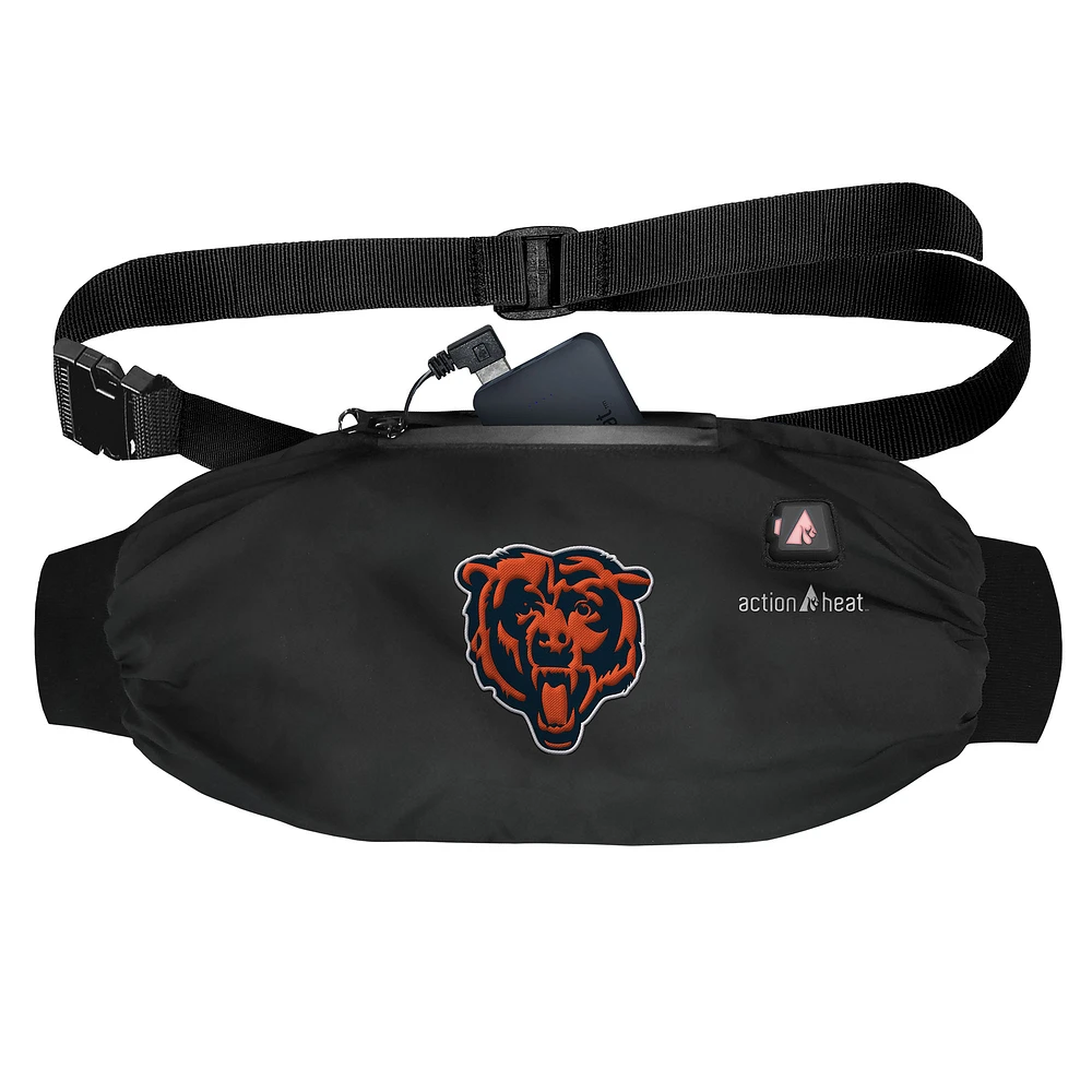ActionHeat Black Chicago Bears 5V Battery Heated Hand Muff