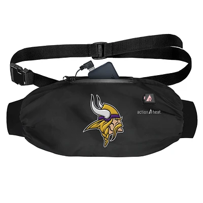 ActionHeat Black Minnesota Vikings 5V Battery Heated Hand Muff