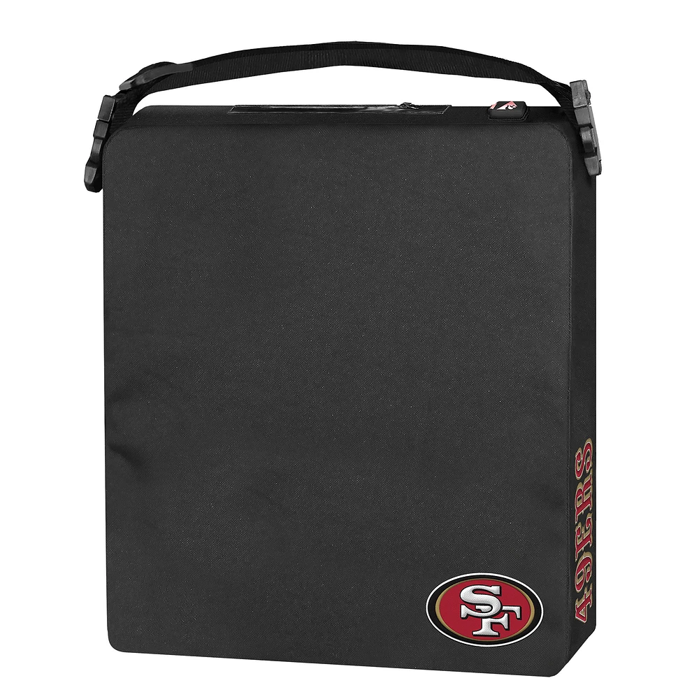 ActionHeat Black San Francisco 49ers 5V Battery Heated Seat Cushion