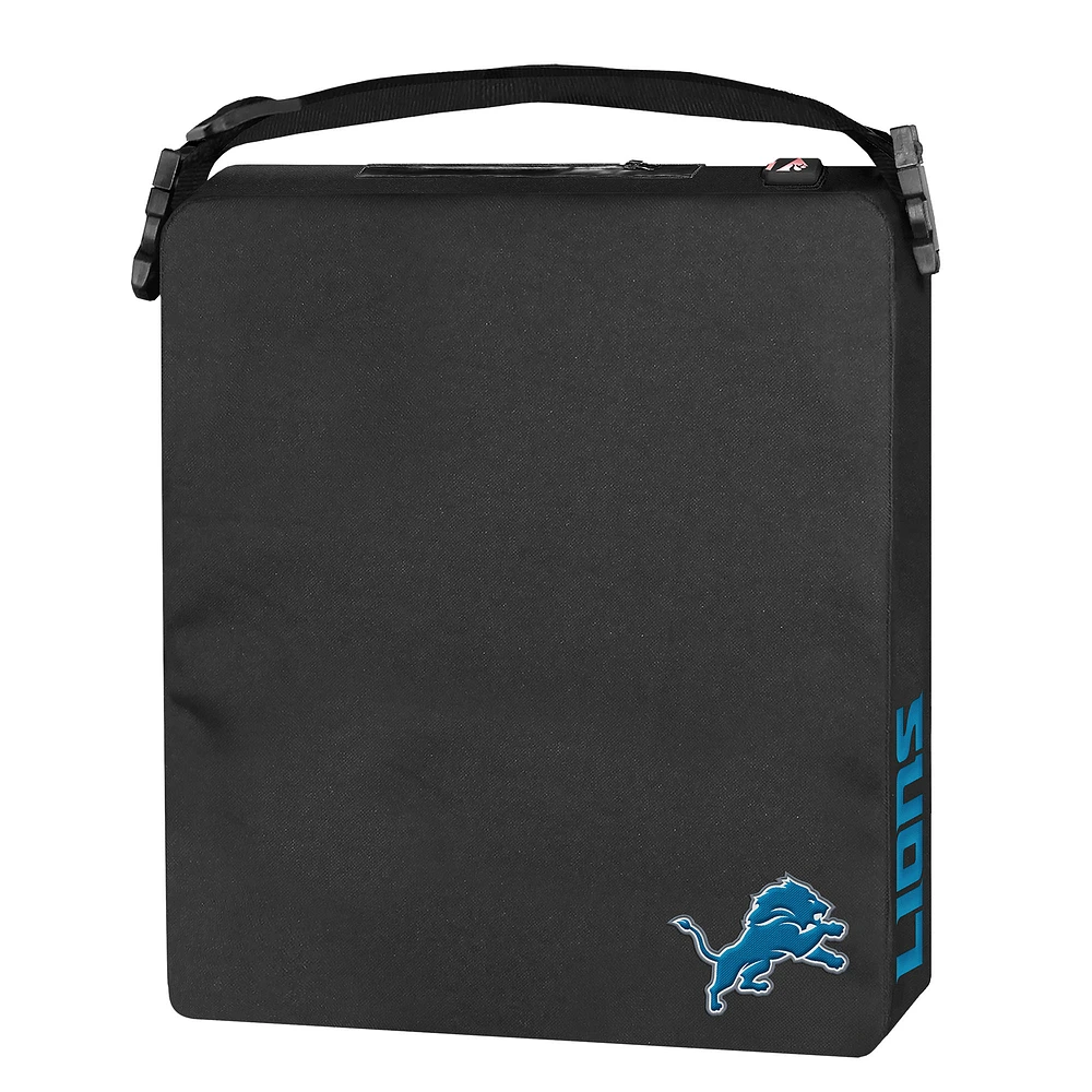 ActionHeat Black Detroit Lions 5V Battery Heated Seat Cushion