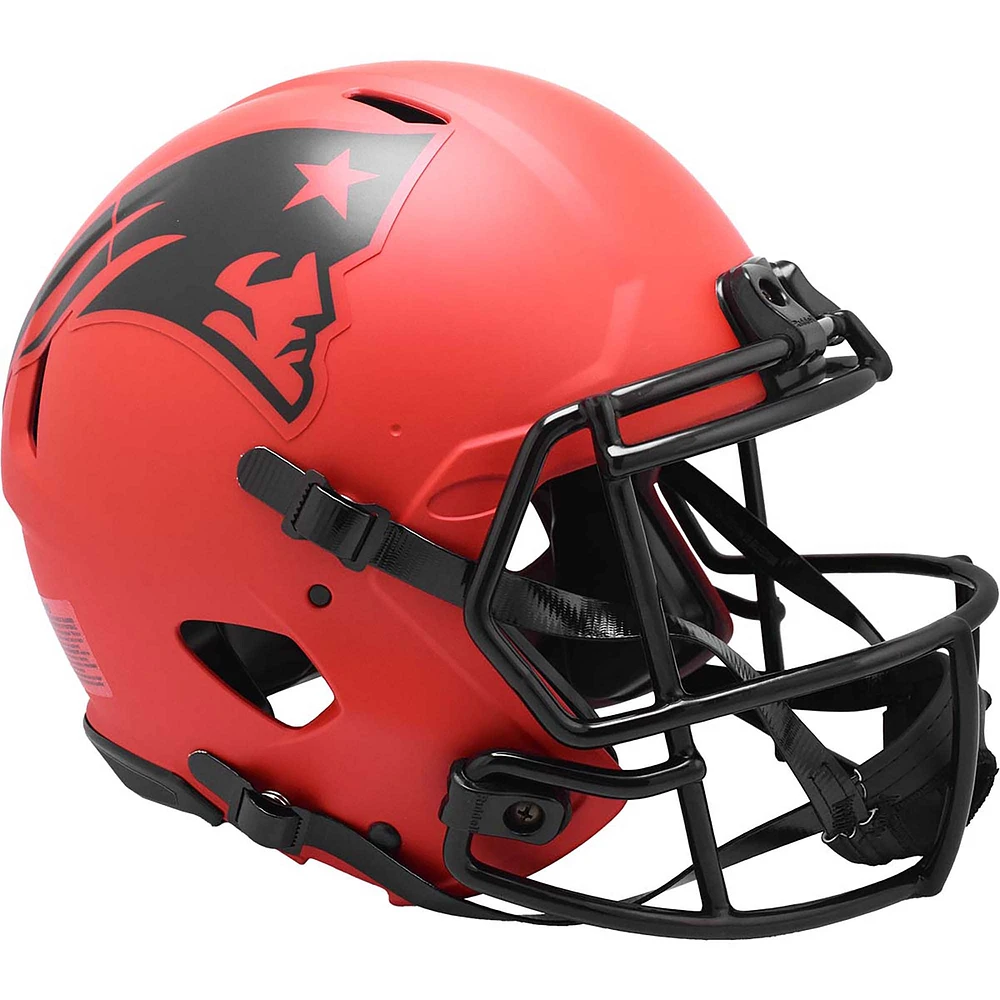 New England Patriots Riddell Rave Speed Authentic Helmet