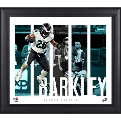 Saquon Barkley Philadelphia Eagles Framed 15" x 17" Player Panel Collage