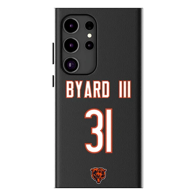 Keyscaper Kevin Byard III Black Chicago Bears Galaxy Magnetic Bump Case