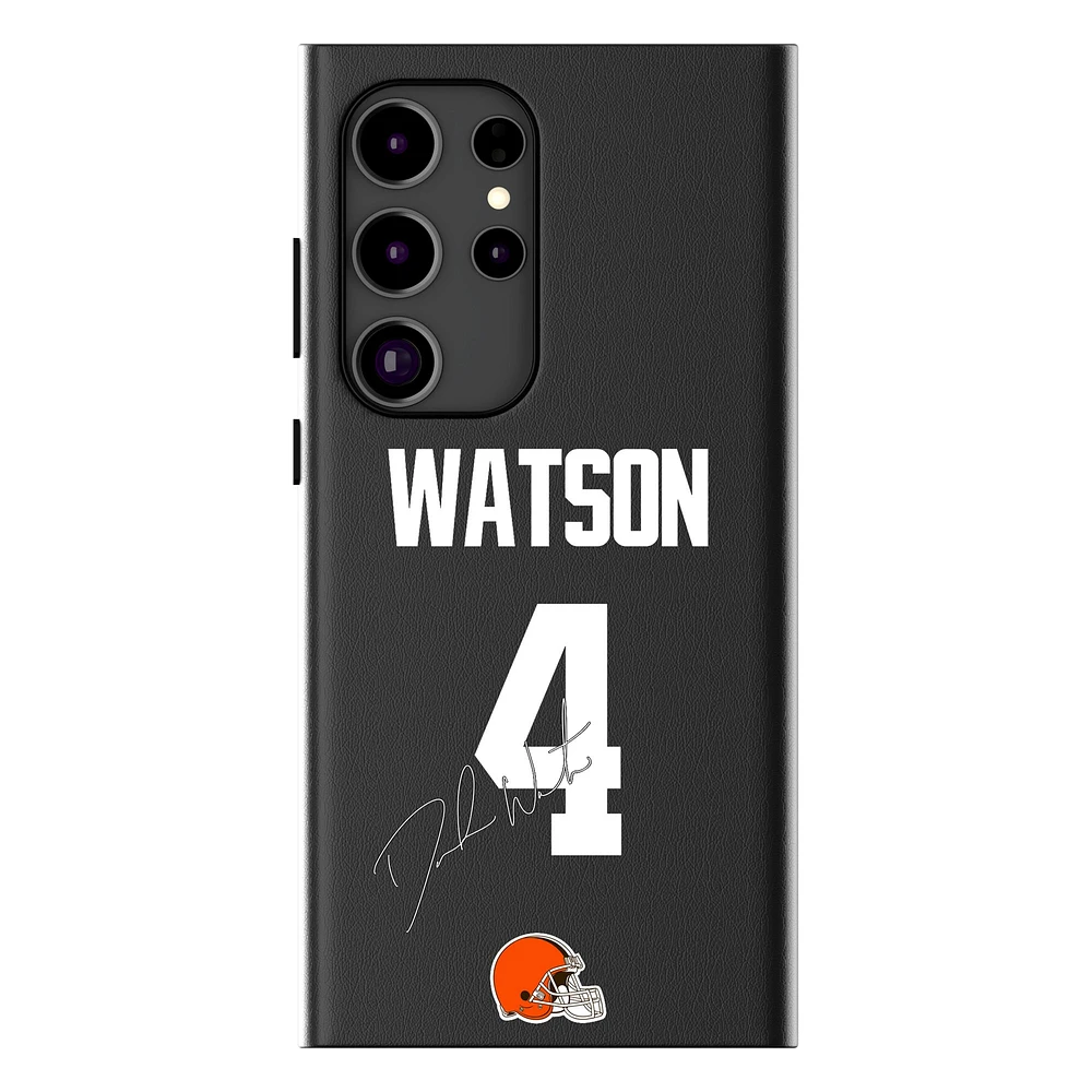 Keyscaper Deshaun Watson Black Cleveland Browns Galaxy Magnetic Bump Case