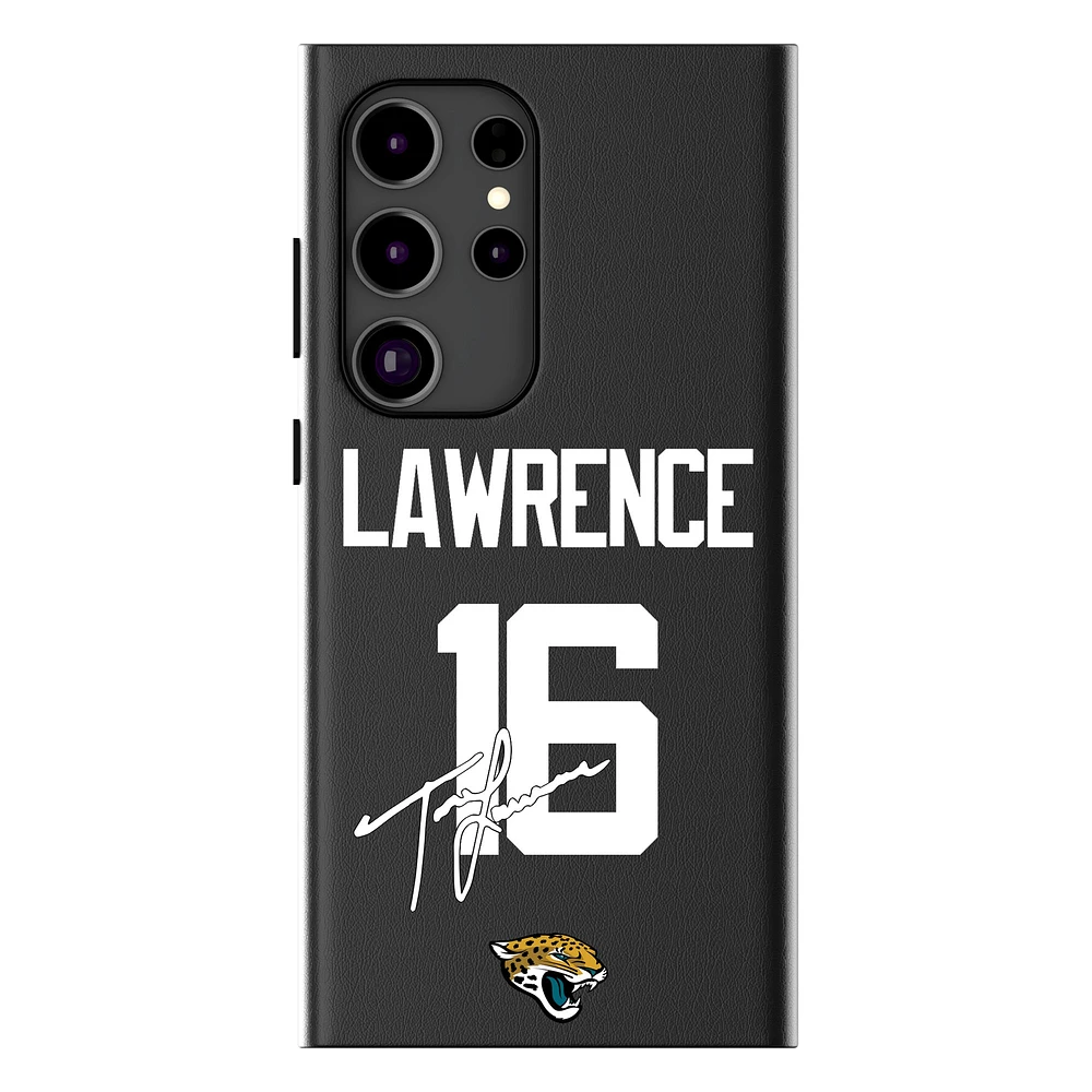 Keyscaper Trevor Lawrence Black Jacksonville Jaguars Galaxy Magnetic Bump Case