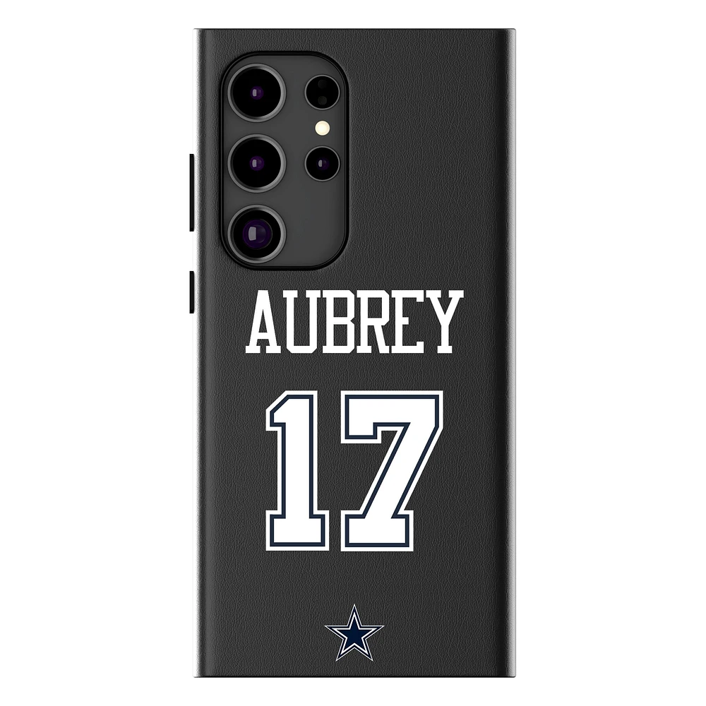 Keyscaper Brandon Aubrey Black Dallas Cowboys Galaxy Magnetic Bump Case