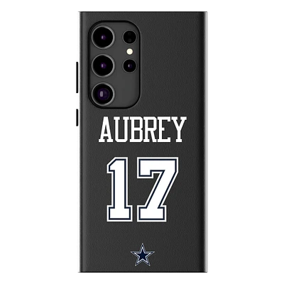 Keyscaper Brandon Aubrey Black Dallas Cowboys Galaxy Magnetic Bump Case
