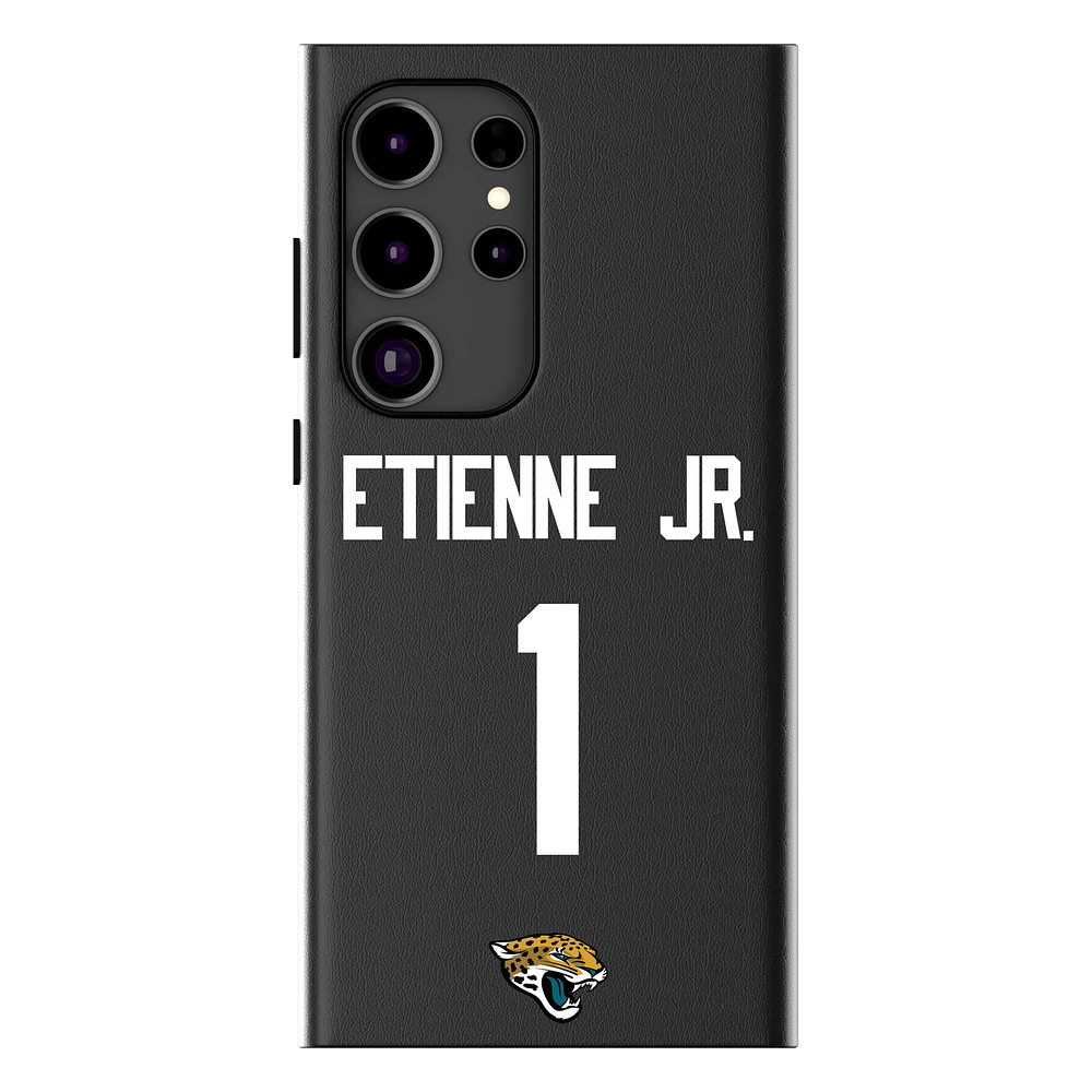 Keyscaper Travis Etienne Black Jacksonville Jaguars Galaxy Magnetic Bump Case