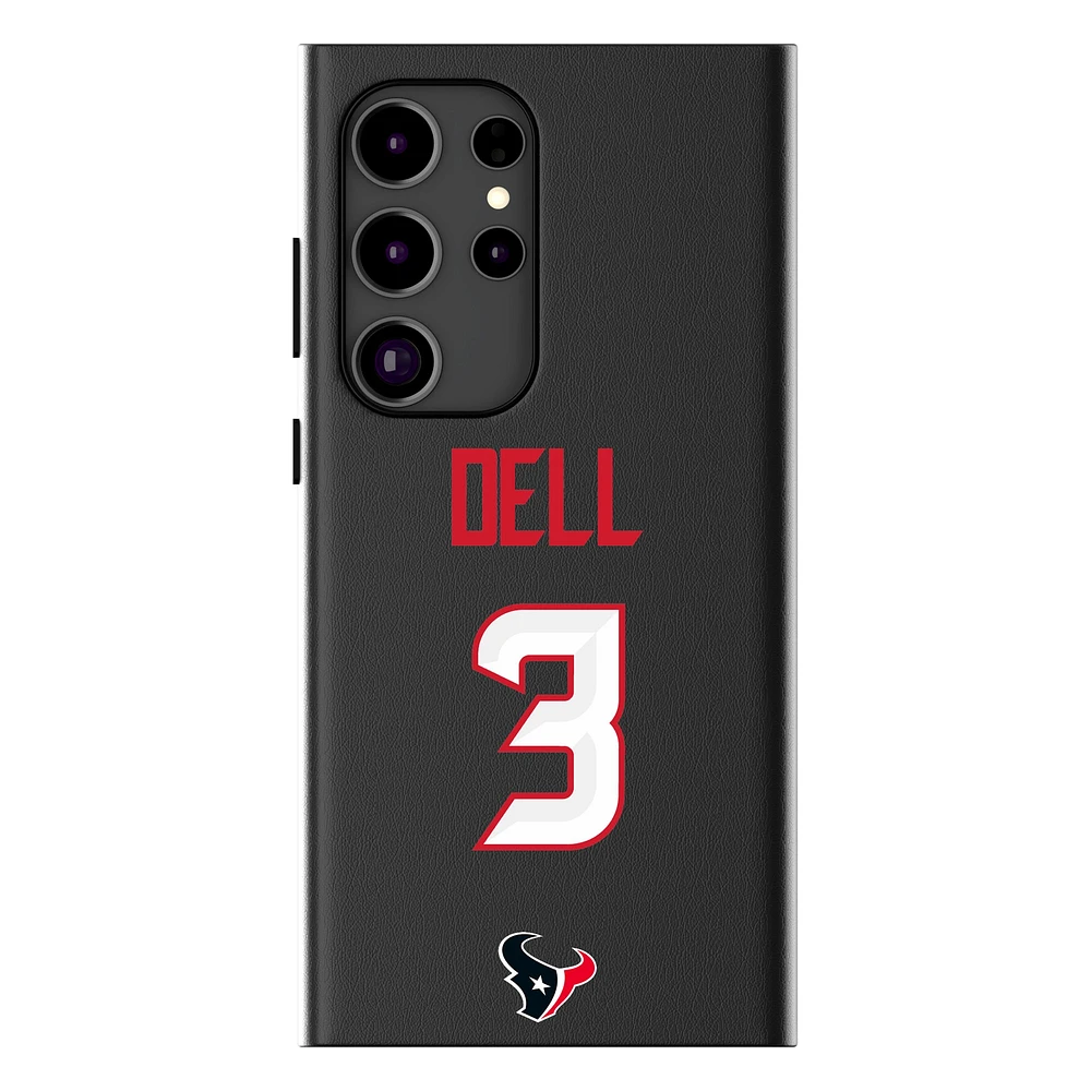 Keyscaper Tank Dell Black Houston Texans Galaxy Magnetic Bump Case