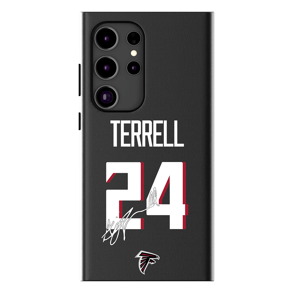 Keyscaper A.J. Terrell Black Atlanta Falcons Galaxy Magnetic Bump Case