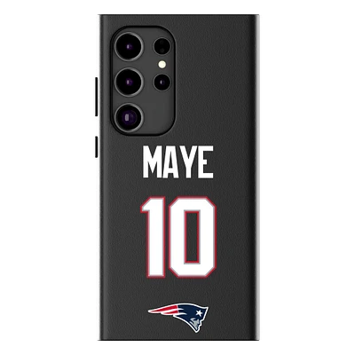 Keyscaper Drake Maye Black New England Patriots Galaxy Magnetic Bump Case