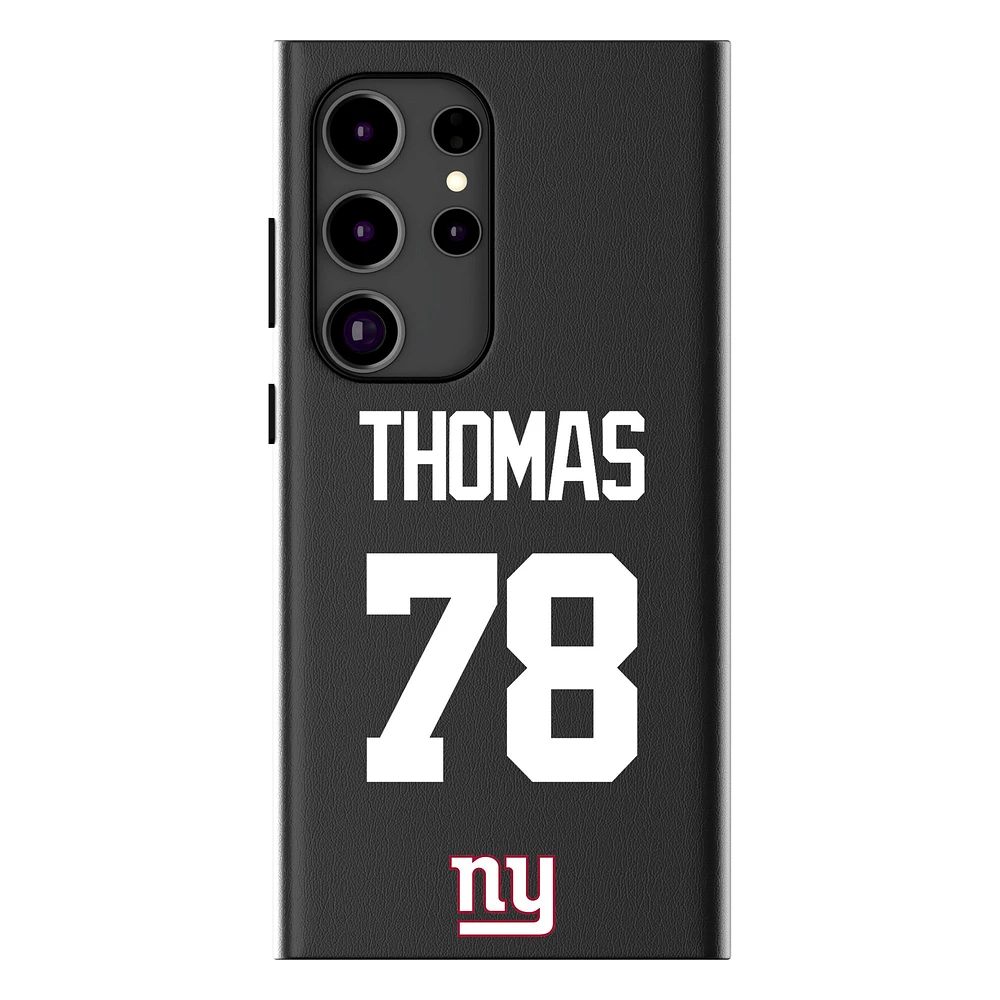 Keyscaper Andrew Thomas Black New York Giants Galaxy Magnetic Bump Case