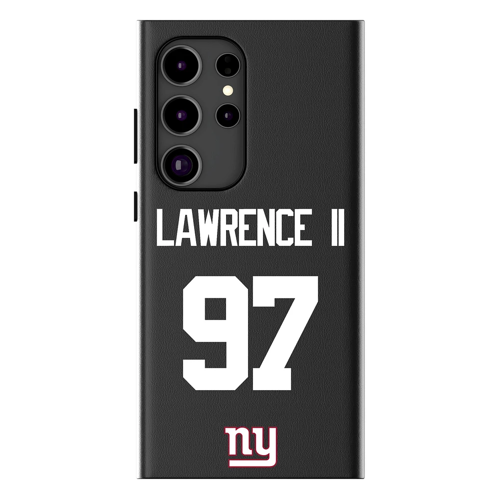 Keyscaper Dexter Lawrence II Black New York Giants Galaxy Magnetic Bump Case