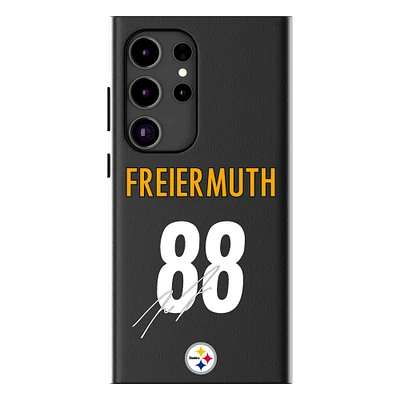 Keyscaper Pat Freiermuth Black Pittsburgh Steelers Galaxy Magnetic Bump Case