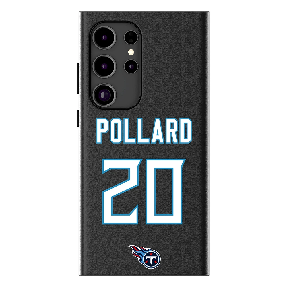 Keyscaper Tony Pollard Black Tennessee Titans Galaxy Magnetic Bump Case