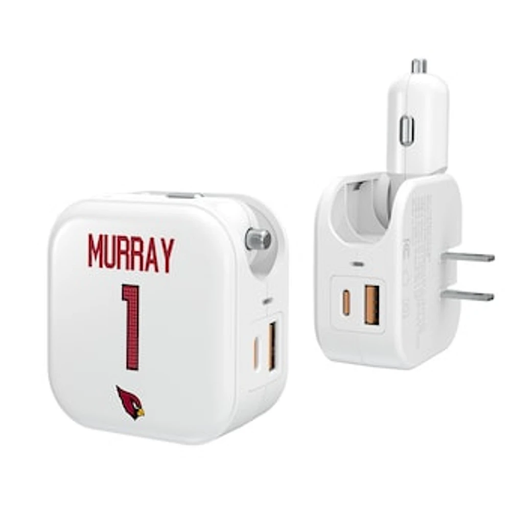 Keyscaper Kyler Murray Arizona Cardinals Ready 2-in-1 USB Charger
