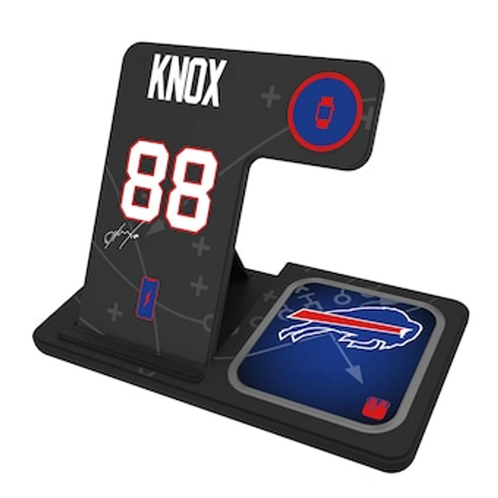 Keyscaper Dawson Knox Buffalo Bills Ready 3-in-1 Charging Station