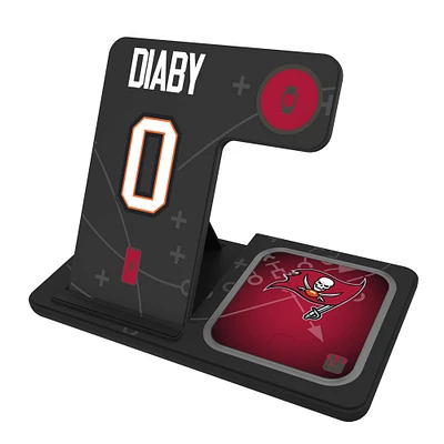 Keyscaper YaYa Diaby Tampa Bay Buccaneers Ready 3-in-1 Charging Station