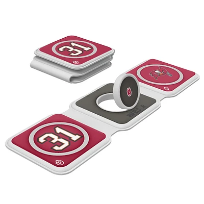 Keyscaper Antoine Winfield Jr. Tampa Bay Buccaneers 3-in-1 Foldable Charger