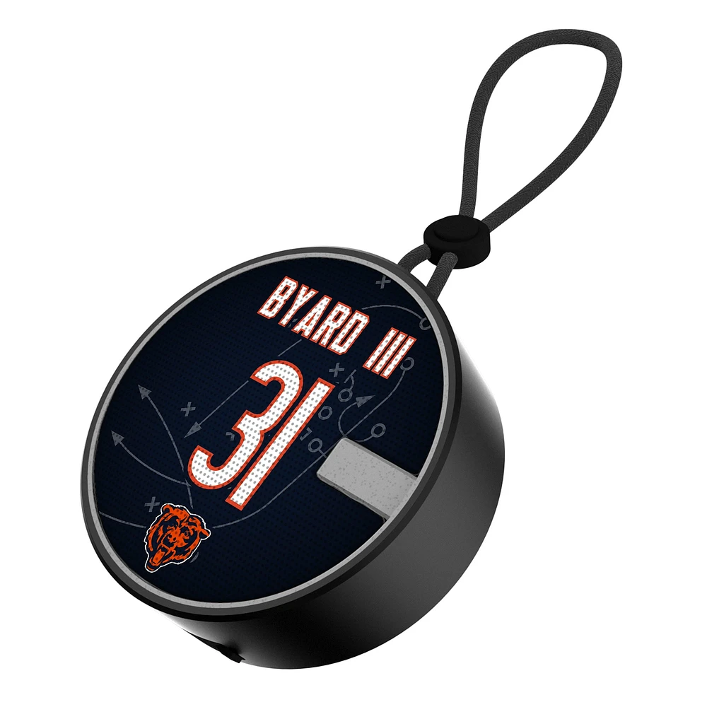 Keyscaper Kevin Byard III Chicago Bears Bluetooth IP67 Waterproof Speaker