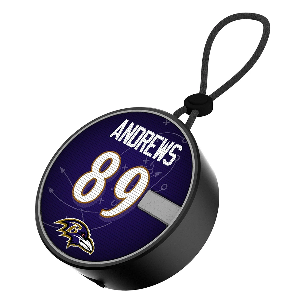 Keyscaper Mark Andrews Baltimore Ravens Bluetooth IP67 Waterproof Speaker