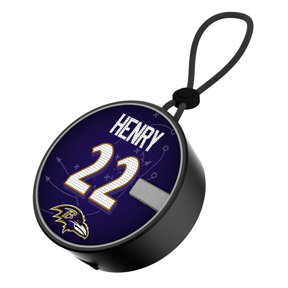 Keyscaper Derrick Henry Baltimore Ravens Bluetooth IP67 Waterproof Speaker