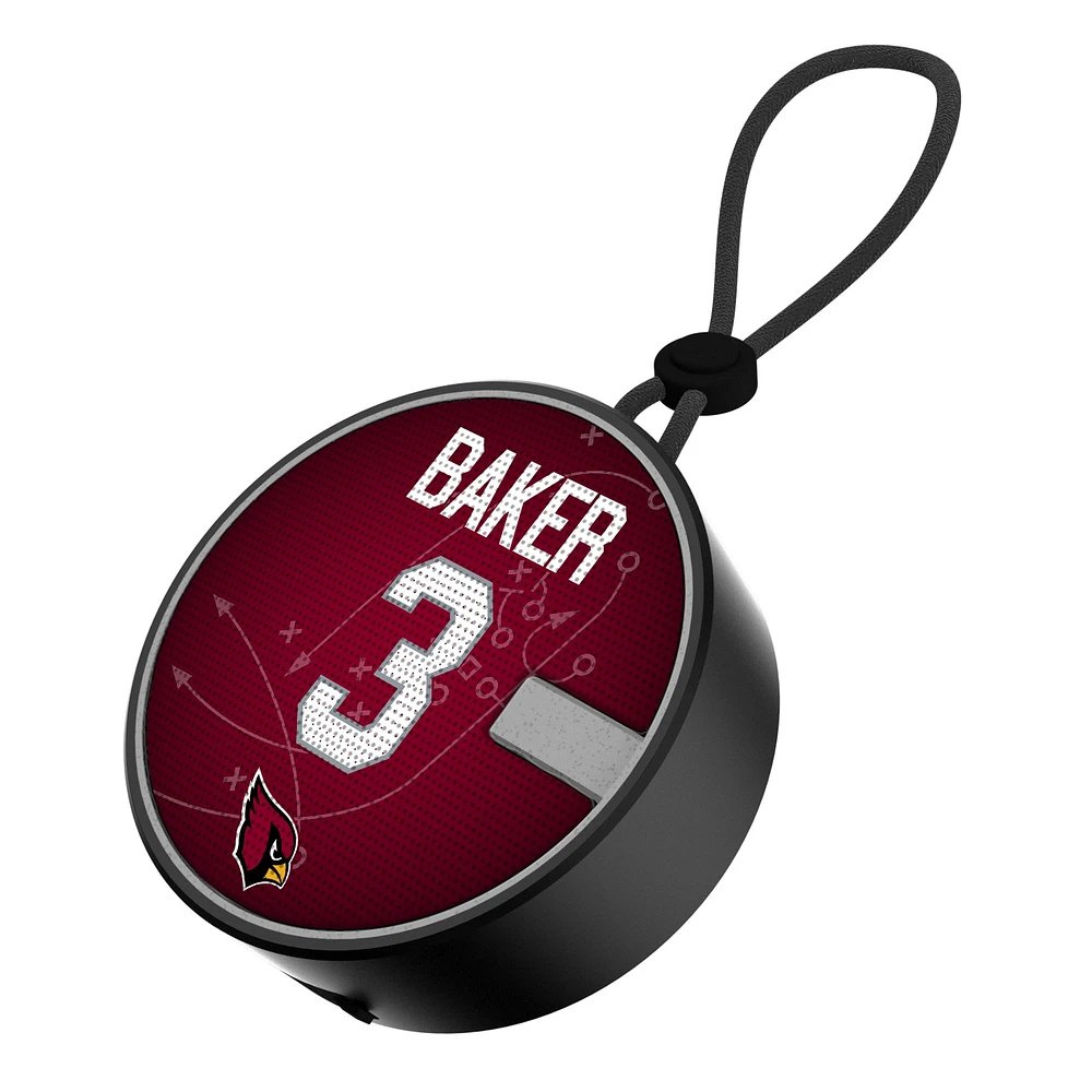 Keyscaper Budda Baker Arizona Cardinals Bluetooth IP67 Waterproof Speaker