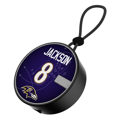 Keyscaper Lamar Jackson Baltimore Ravens Bluetooth IP67 Waterproof Speaker