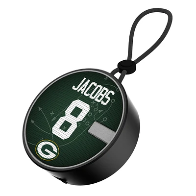 Keyscaper Josh Jacobs Green Bay Packers Bluetooth IP67 Waterproof Speaker
