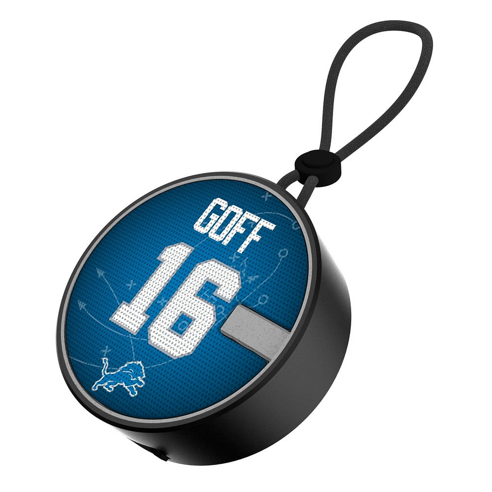 Keyscaper Jared Goff Detroit Lions Bluetooth IP67 Waterproof Speaker