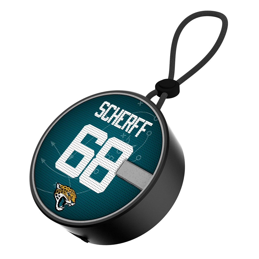 Keyscaper Brandon Scherff Jacksonville Jaguars Bluetooth IP67 Waterproof Speaker