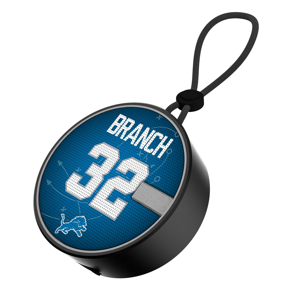 Keyscaper Brian Branch Detroit Lions Bluetooth IP67 Waterproof Speaker