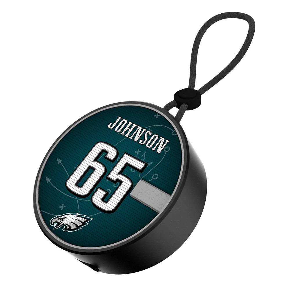 Keyscaper Lane Johnson Philadelphia Eagles Bluetooth IP67 Waterproof Speaker
