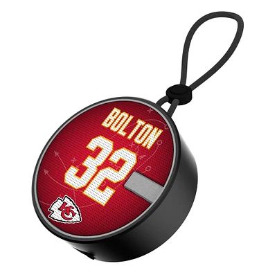 Keyscaper Nick Bolton Kansas City Chiefs Bluetooth IP67 Waterproof Speaker