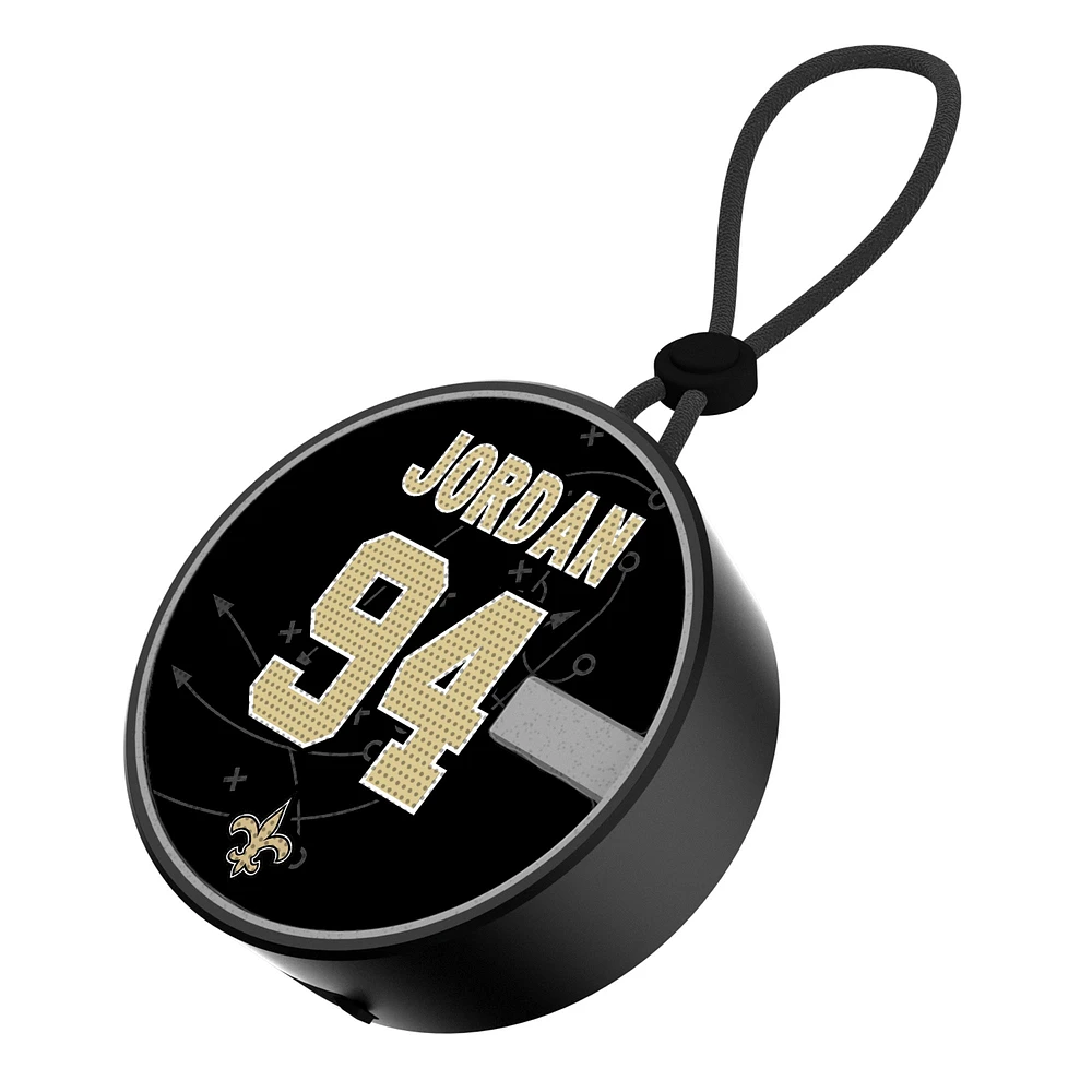 Keyscaper Cameron Jordan New Orleans Saints Bluetooth IP67 Waterproof Speaker